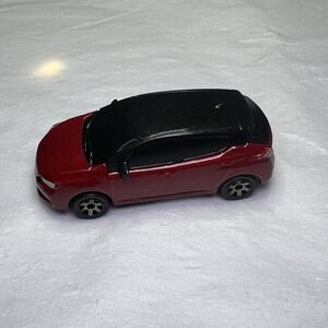 MATCHBOX 2022 MBX ELECTRIC DRIVERS EXCLUSIVE 2018 NISSAN LEAF METALLIC RED Loose